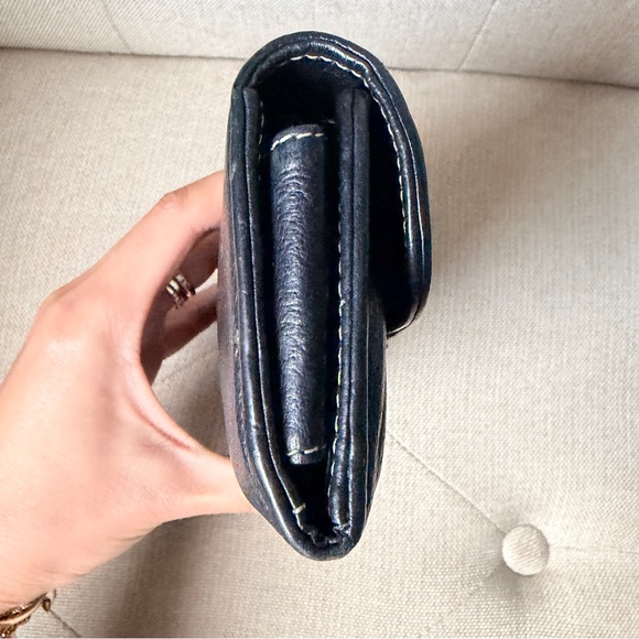 Juicy Couture leather vintage Y2K Black wallet - Picture 5 of 14